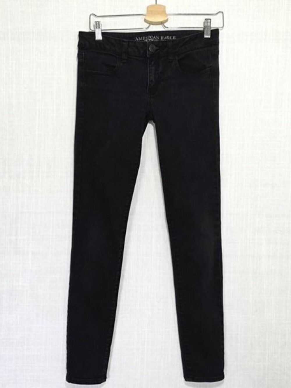 American Eagle Black Jegging Skinny Jeans Women’s Size 6
